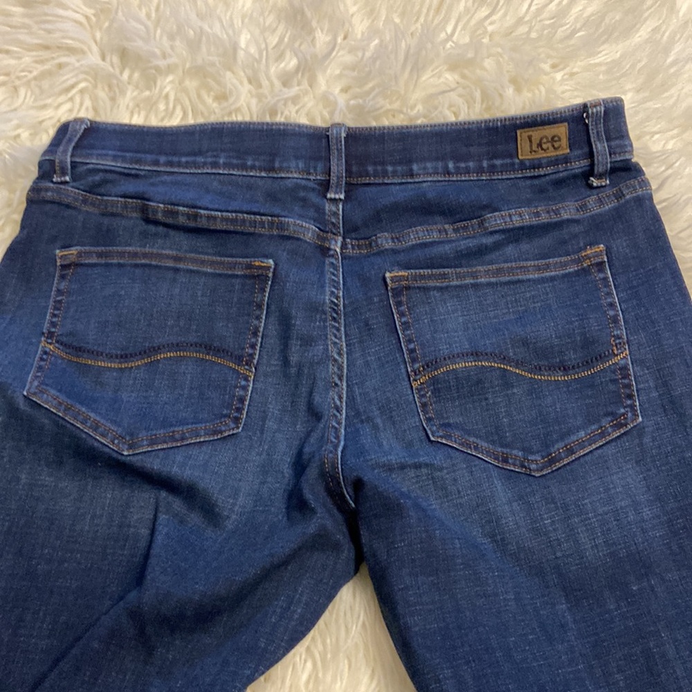 Lee Regular Bootcut Mid Rise Jeans size 14L excellent condition inseam 32” - Picture 5 of 12